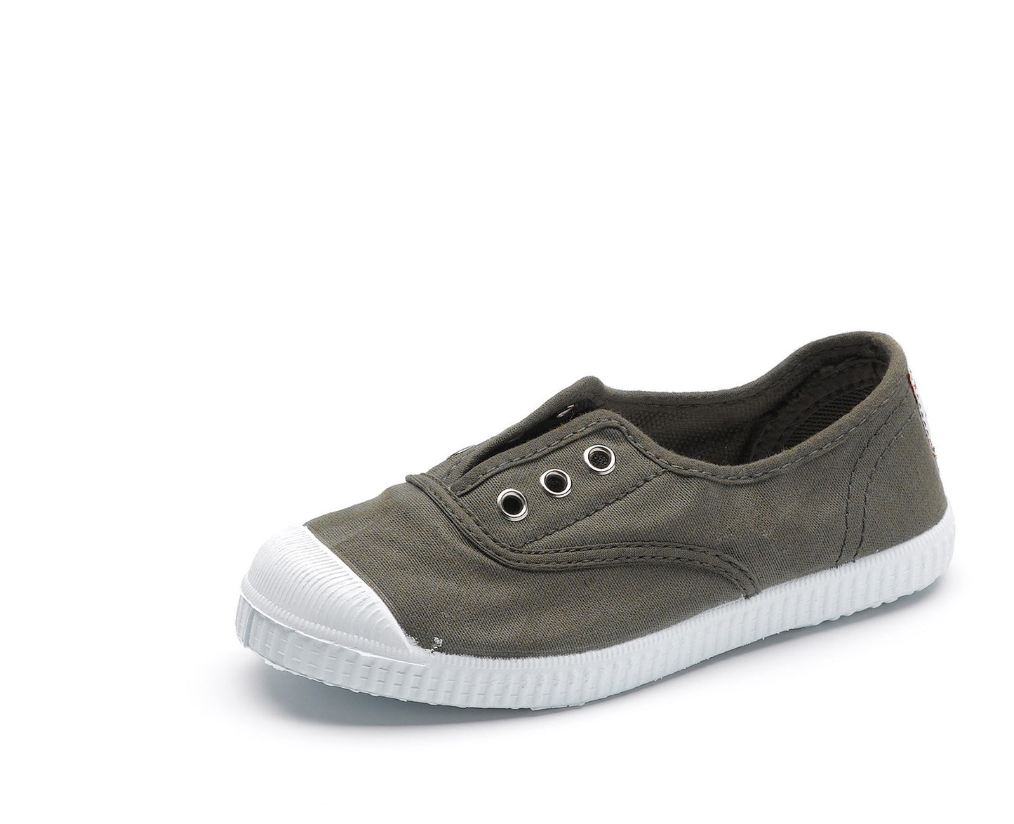 Sneaker slip-on Cienta Verde oliva