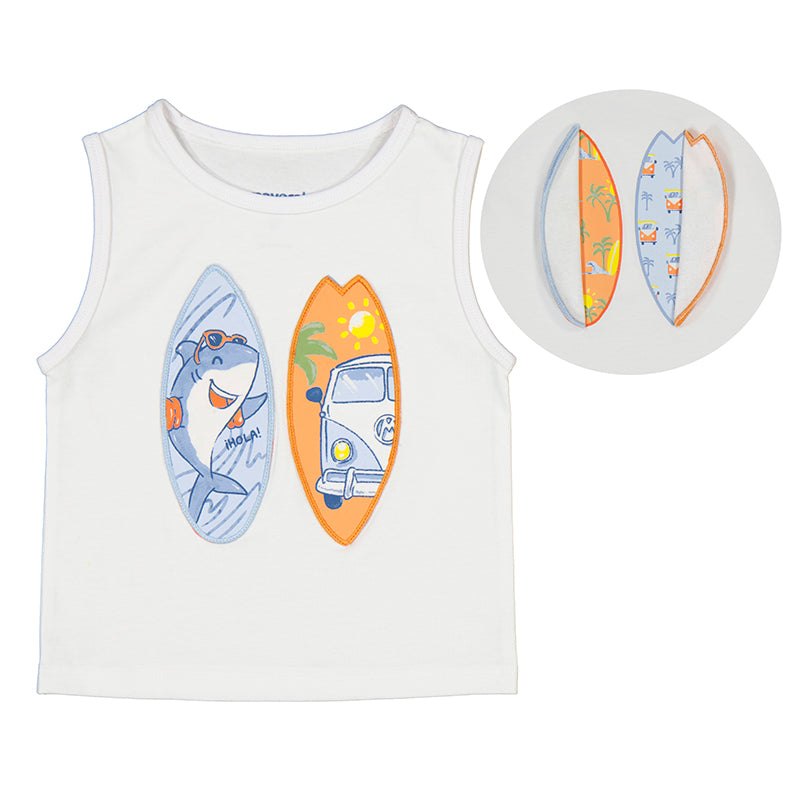 Maglietta smanicata interattiva