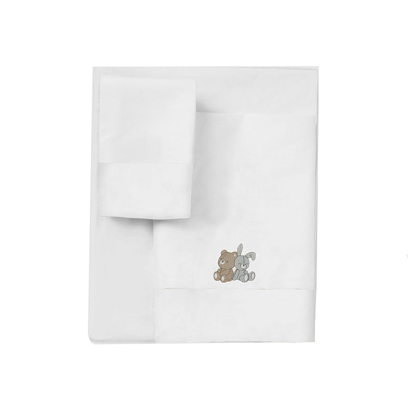 Set lenzuola culla neonato orsi