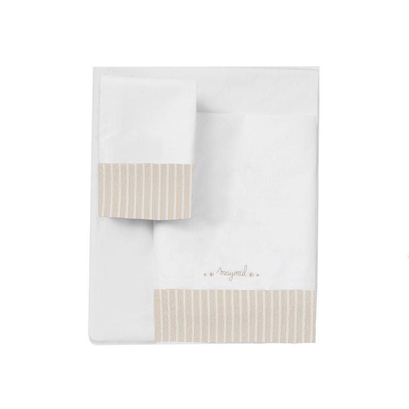 Set lenzuola culla neonato Riso