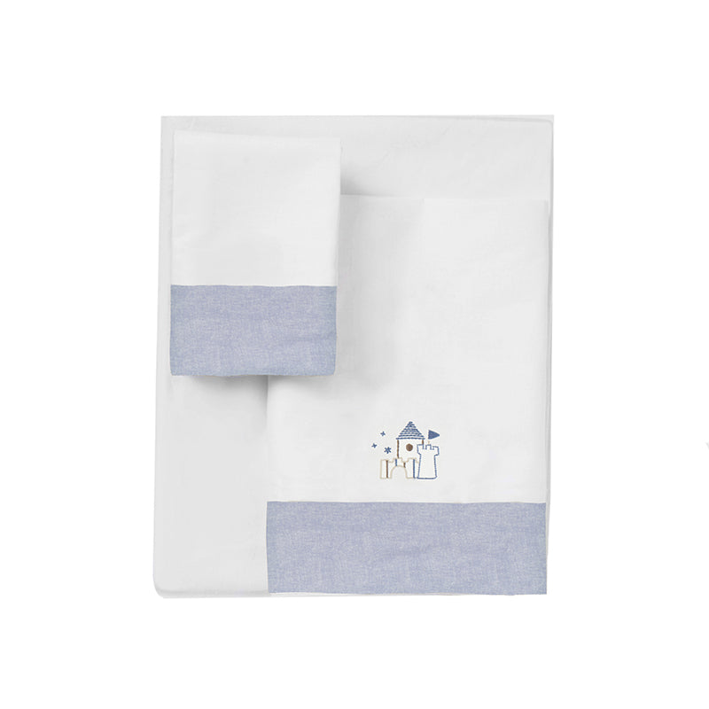 Set lenzuola culla neonato Riviera