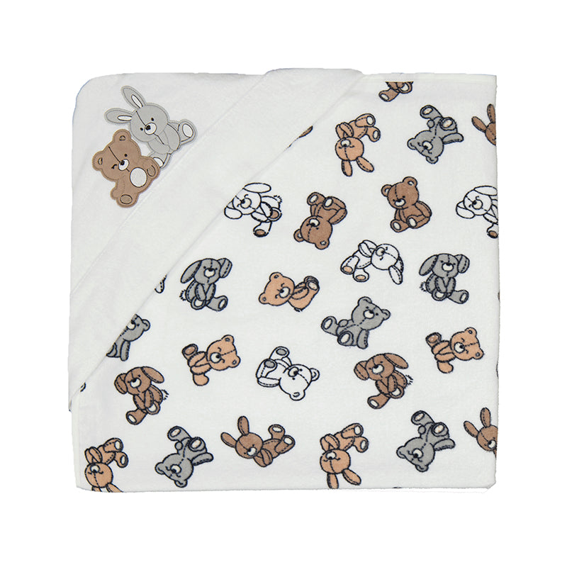 Asciugamano con cappuccio neonato