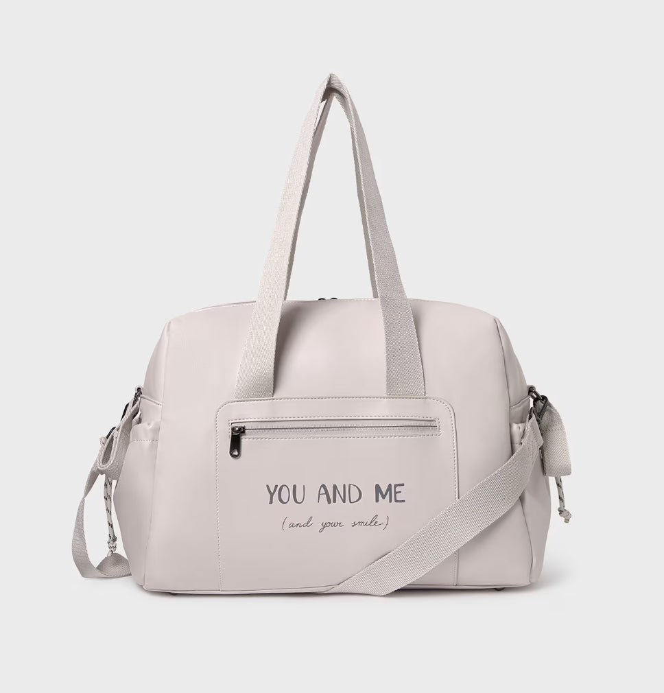 Borsone maternità lettere neonato