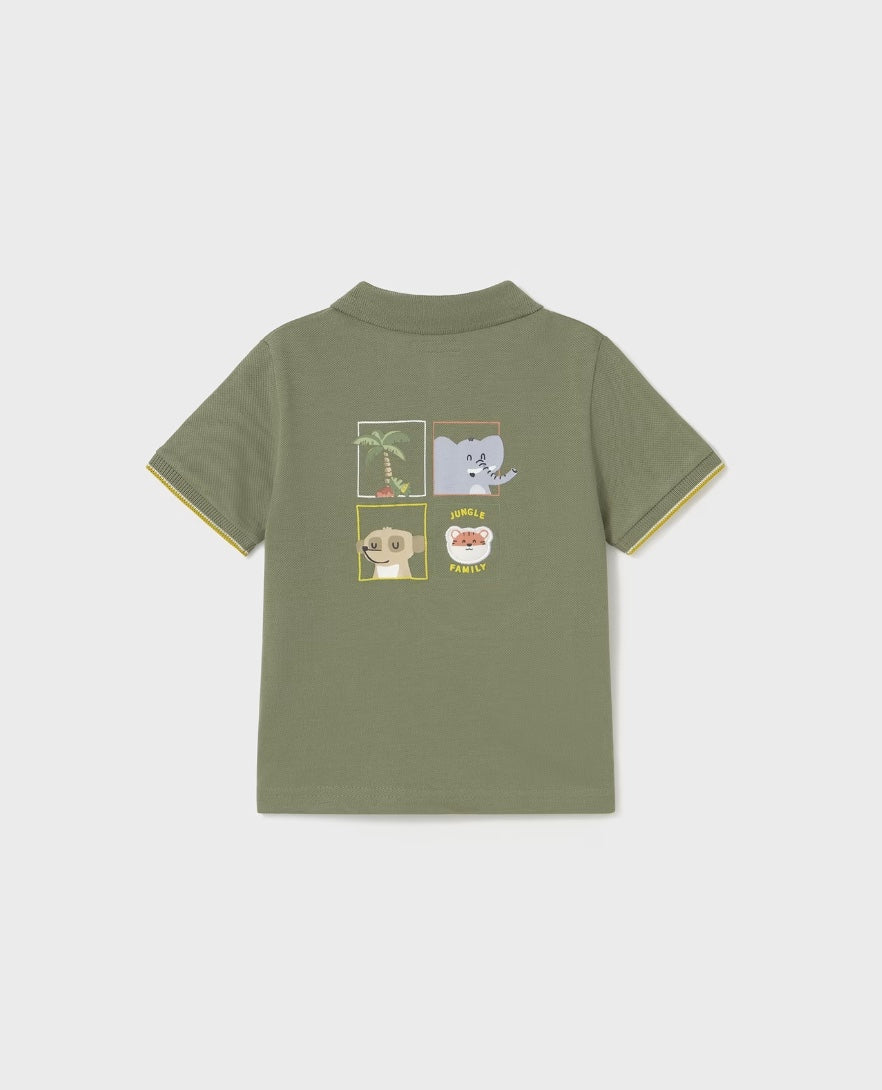 Polo manica corta verde