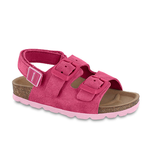 Sandalo bio pelle Fucsia Mayoral