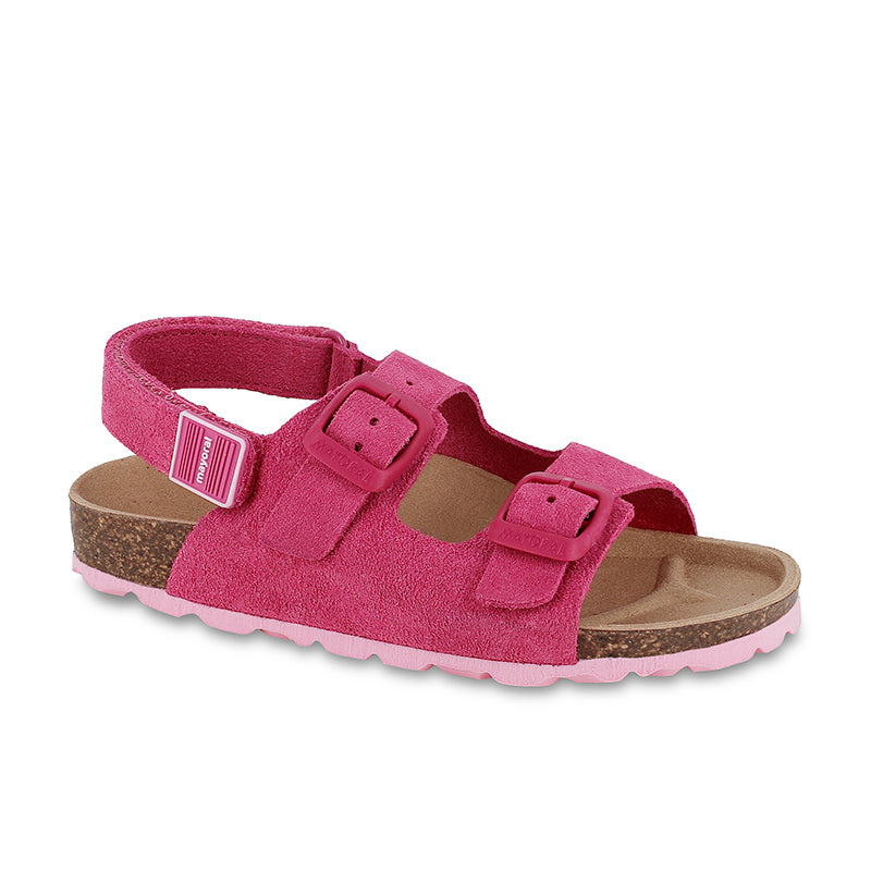 Sandalo bio pelle Fucsia Mayoral