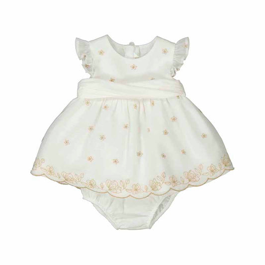 Vestito con copripannolino neonata